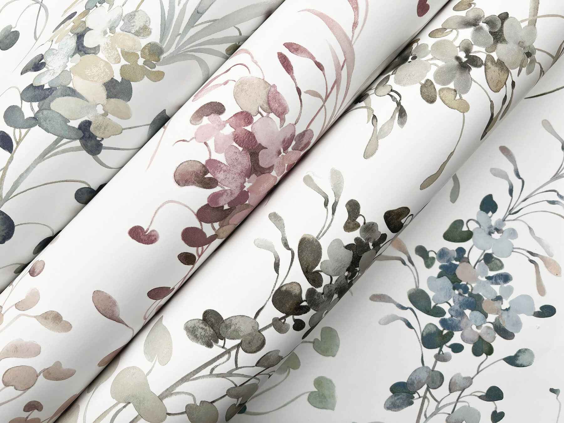 Spring Whispers Soft Blush Wallpaper - York Wallcoverings - DF3345 - York Wallcoverings Wallpaper