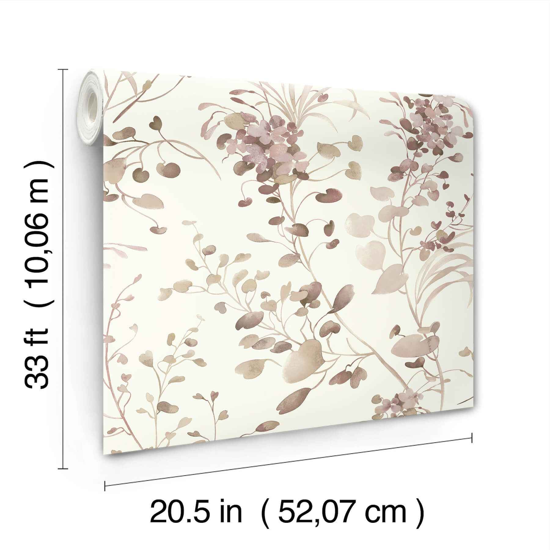 Spring Whispers Soft Blush Wallpaper - York Wallcoverings - DF3345 - York Wallcoverings Wallpaper