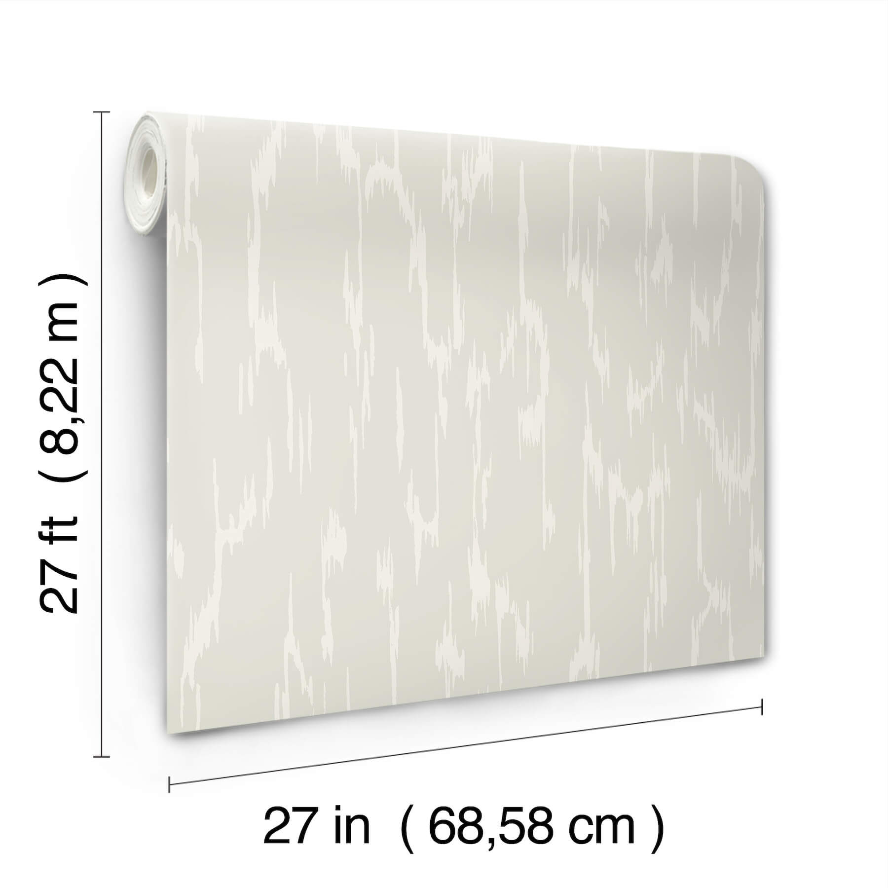 flowing-light-grey-wallpaper-york-wallcoverings-df3361 - York Wallcoverings Wallpaper