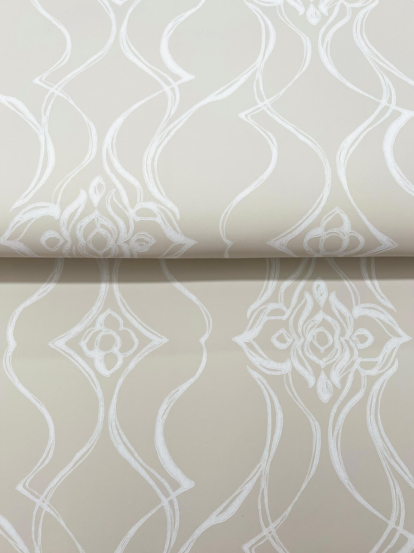 pirouette-beige-wallpaper-york-wallcoverings-df3375 - York Wallcoverings Wallpaper