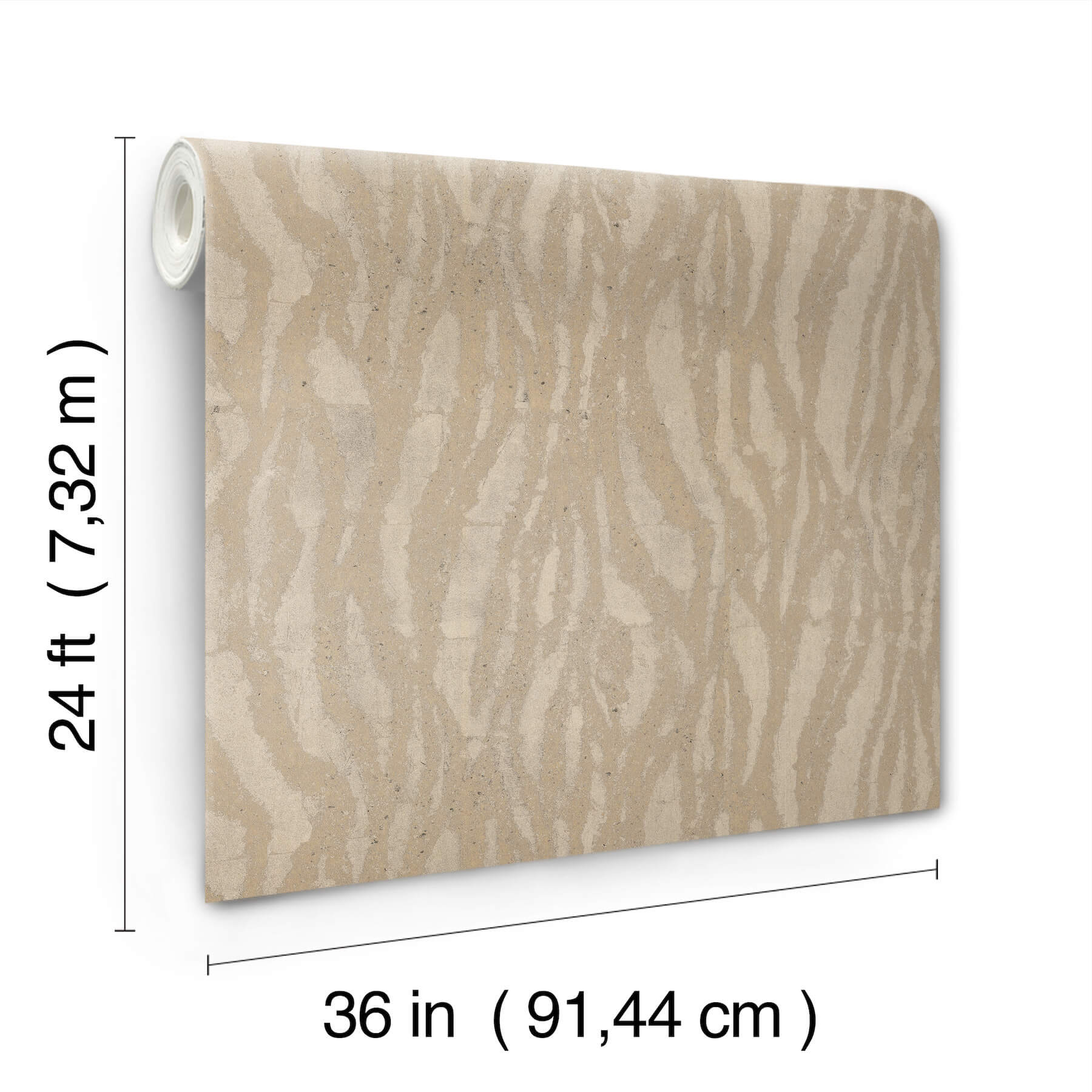 zebra-chic-glint-wallpaper-york-wallcoverings-df3393 - York Wallcoverings Wallpaper