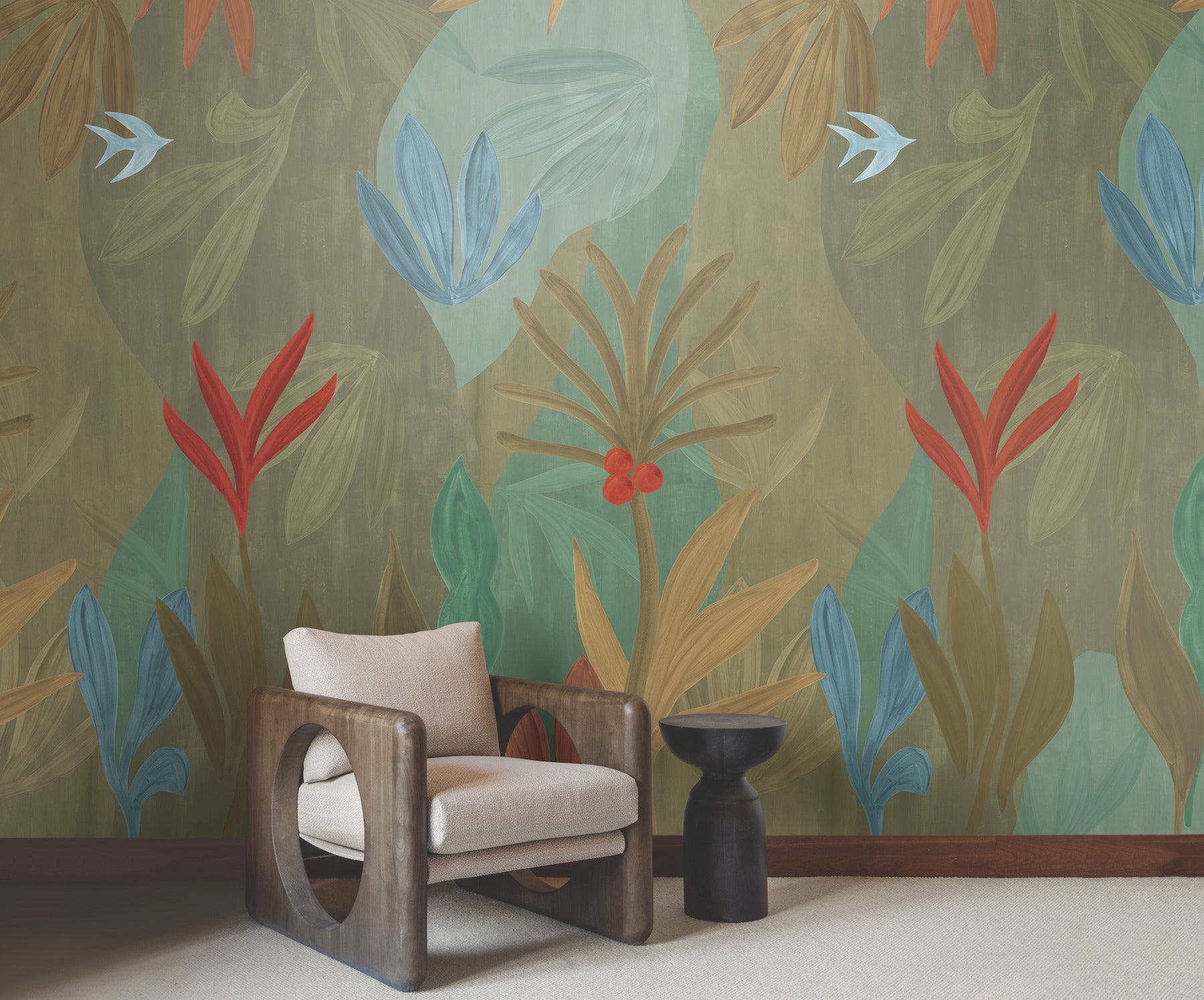chambord-gardens-wall-mural-leaf-olive-york-wallcoverings-zm2847m