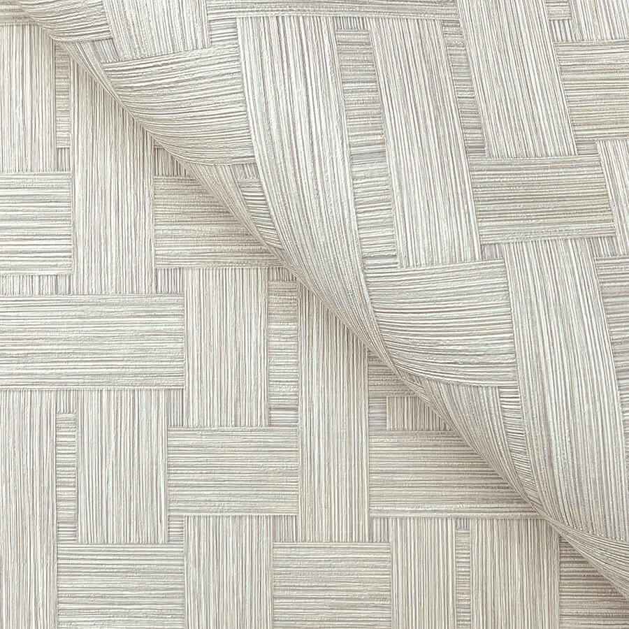 Basketry Dove Grey Wallpaper - York Wallcoverings - SI25723 - York Wallcoverings Wallpaper