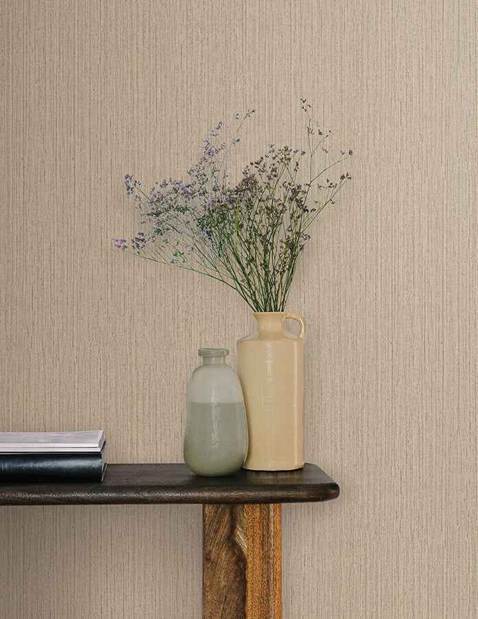 Shetland Hazelnut Wallpaper - York Wallcoverings - SI25840