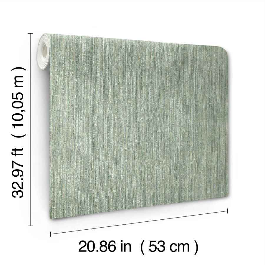 Washed Ramie Sea Glass Wallpaper - York Wallcoverings - SI25854 - York Wallcoverings Wallpaper
