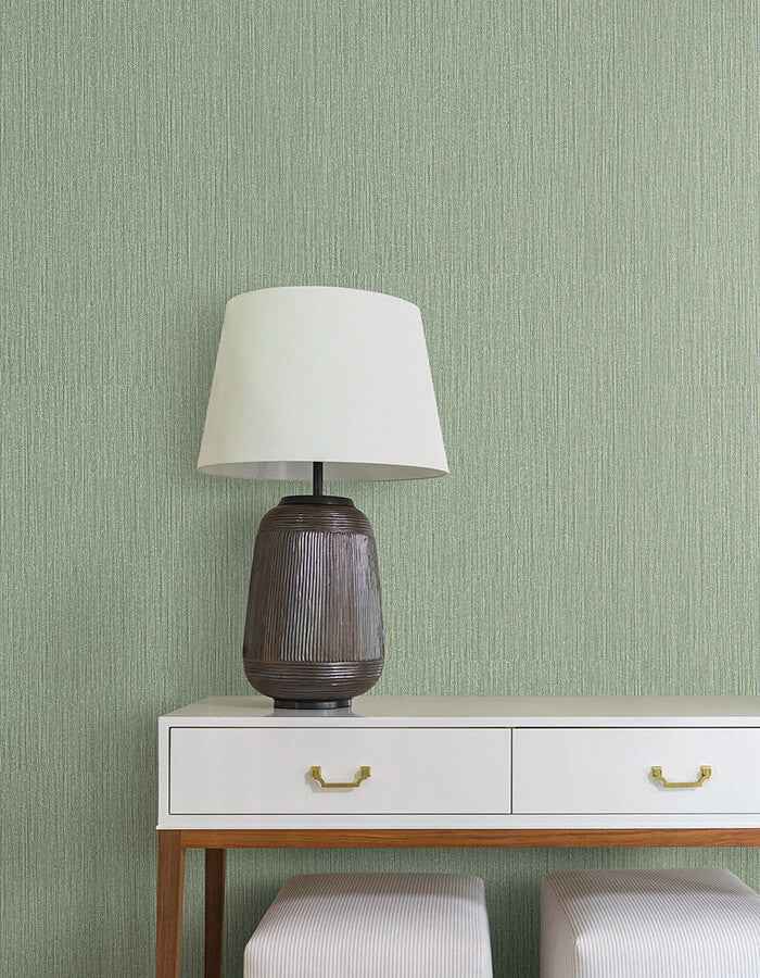 Washed Ramie Sea Glass Wallpaper - York Wallcoverings - SI25854 - York Wallcoverings Wallpaper