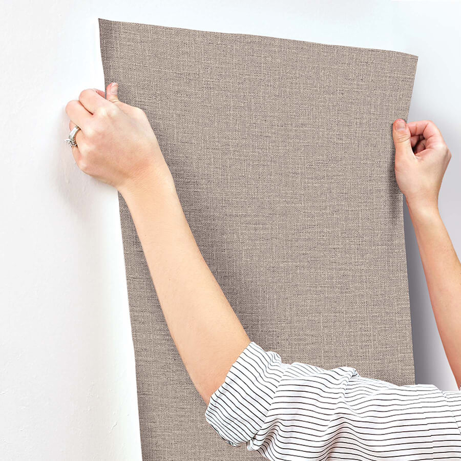 loom-latte-wallpaper-york-wallcoverings-si26140 - York Wallcoverings Wallpaper