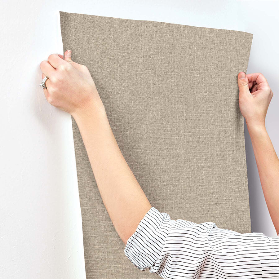 loom-hazelnut-wallpaper-york-wallcoverings-si26144 - York Wallcoverings Wallpaper