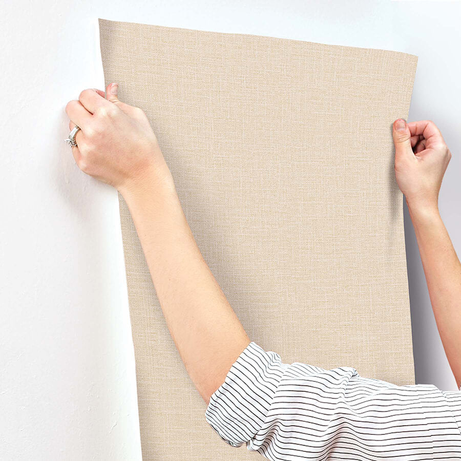 loom-wheat-wallpaper-york-wallcoverings-si26145 - York Wallcoverings Wallpaper