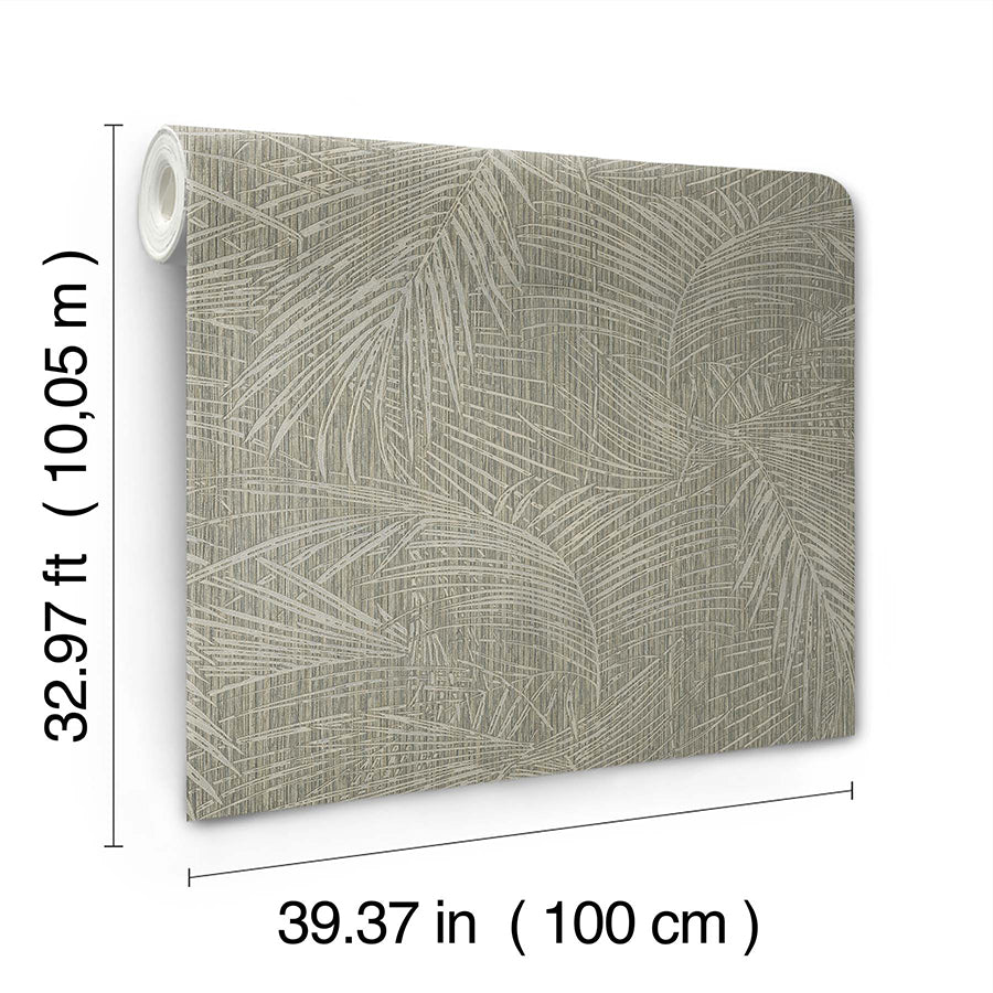 della-palm-dark-taupe-wallpaper-york-wallcoverings-si50612