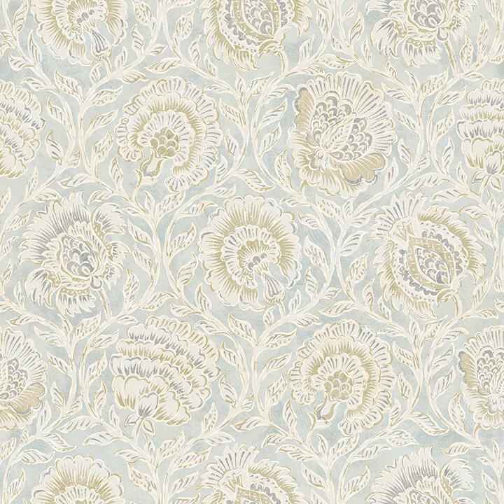 Aliviya Mint Peel & Stick Wallpaper - York Wallcoverings - NNS6510
