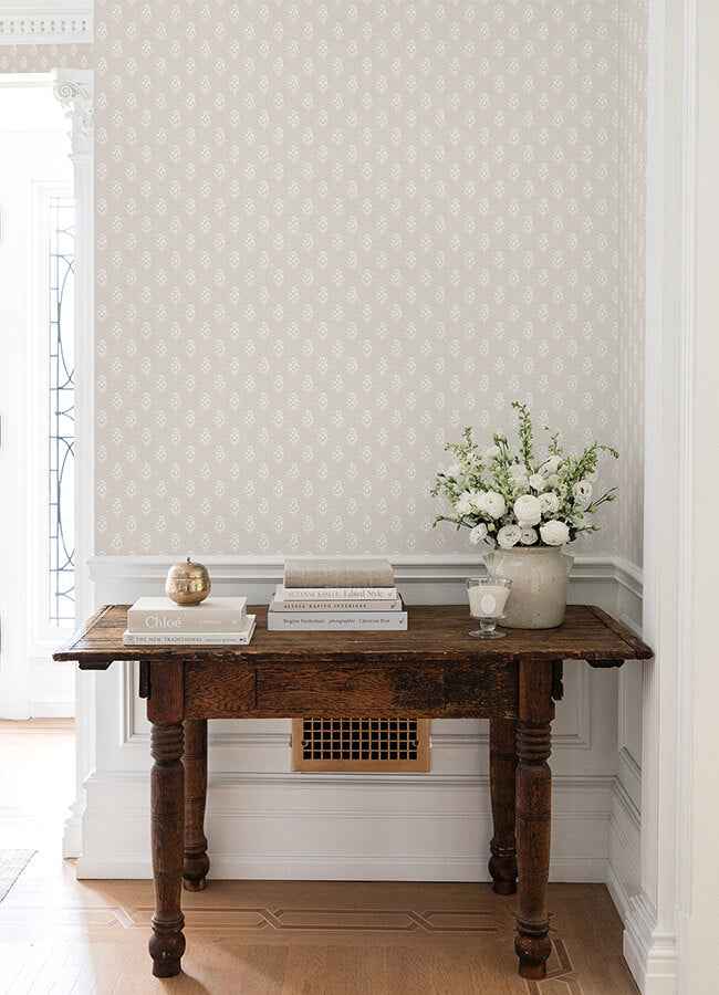 Safia Sand Peel & Stick Wallpaper - York Wallcoverings - NNS6513 - York Wallcoverings Wallpaper