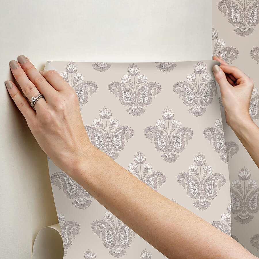 faiza-jute-peel-and-stick-wallpaper-york-wallcoverings-nns6519 - York Wallcoverings Wallpaper
