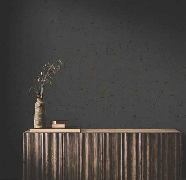 Caldera Cork Dark Grey Wallpaper - York Wallcoverings - GRL88368 - York Wallcoverings Wallpaper