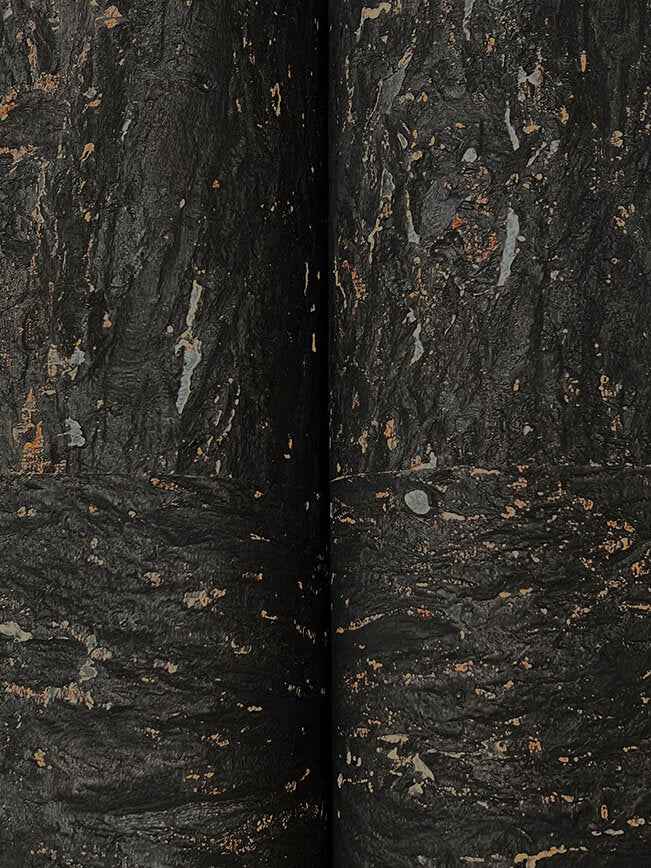 Caldera Cork Black Wallpaper - York Wallcoverings - GRL88370 - York Wallcoverings Wallpaper