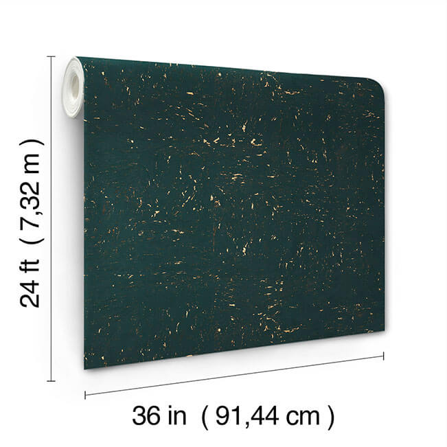caldera-cork-teal-wallpaper-york-wallcoverings-grl88372 - York Wallcoverings Wallpaper