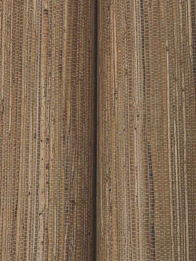 Multicolored Hemp Brown Wallpaper - York Wallcoverings - GRL88376 - York Wallcoverings Wallpaper