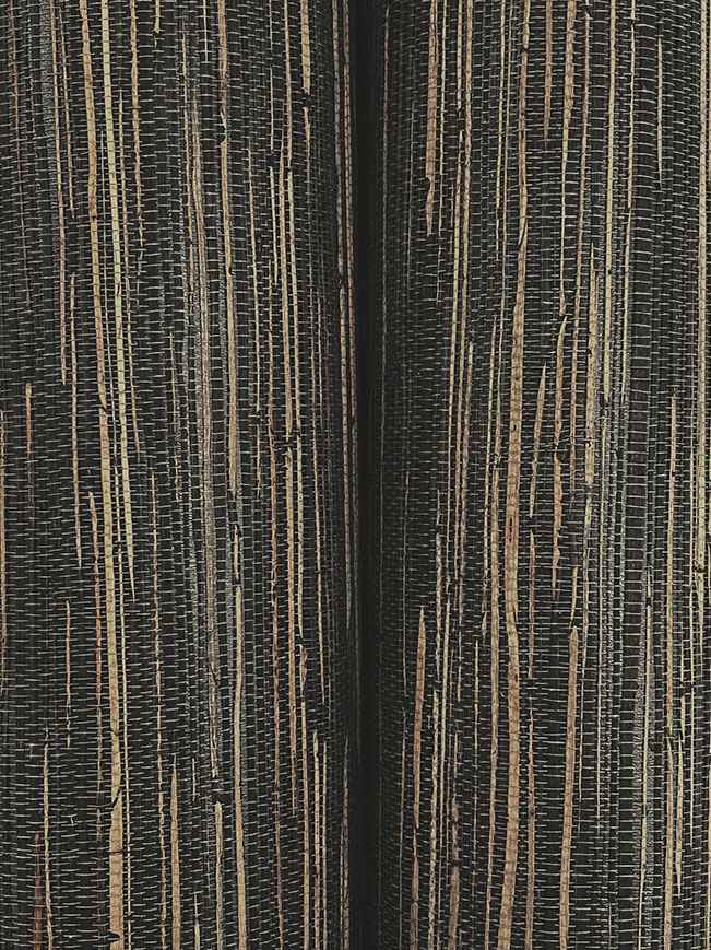 Multicolored Hemp Gunmetal Wallpaper - York Wallcoverings - GRL88379 - York Wallcoverings Wallpaper