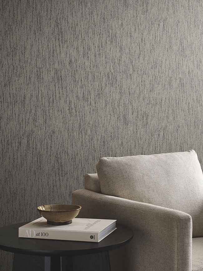 Twist Paperweave Black / Gray Wallpaper - York Wallcoverings - GRL88400 - York Wallcoverings Wallpaper