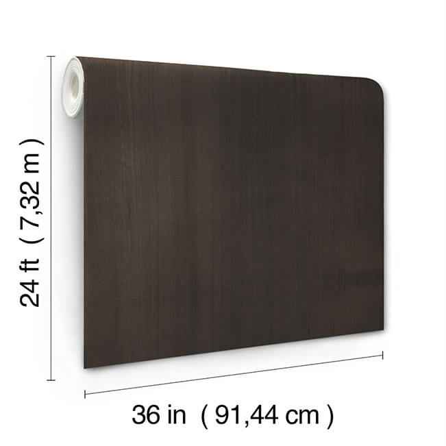 Wood Veneer Walnut Wallpaper - York Wallcoverings - GRL88417 - York Wallcoverings Wallpaper