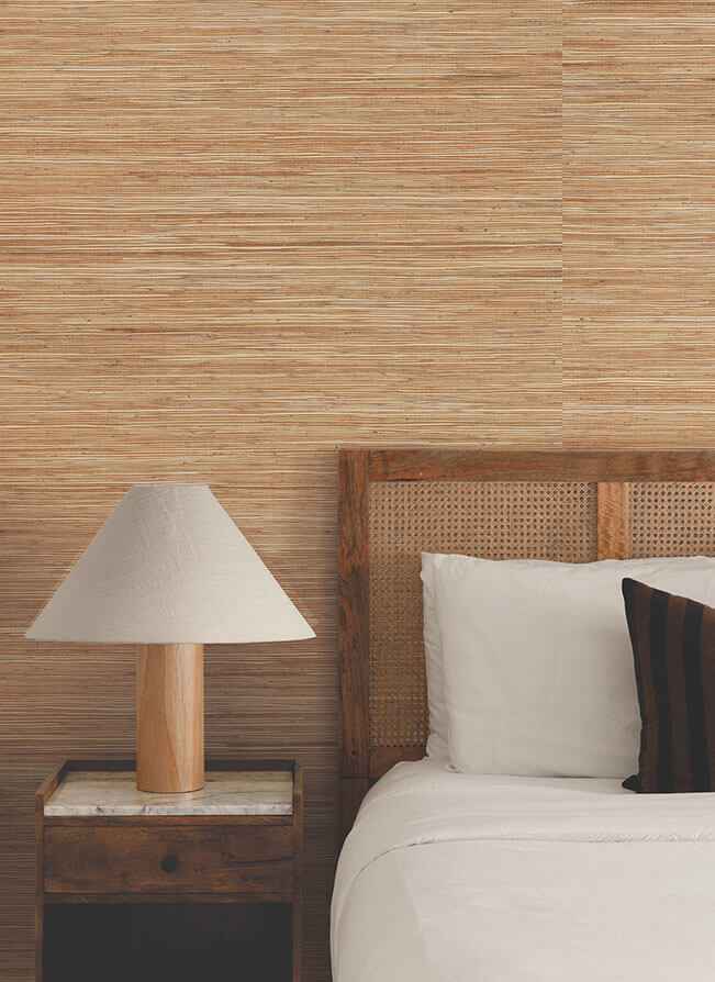 Multicolored Hemp Harvest Wallpaper - York Wallcoverings - GRL88468 - York Wallcoverings Wallpaper