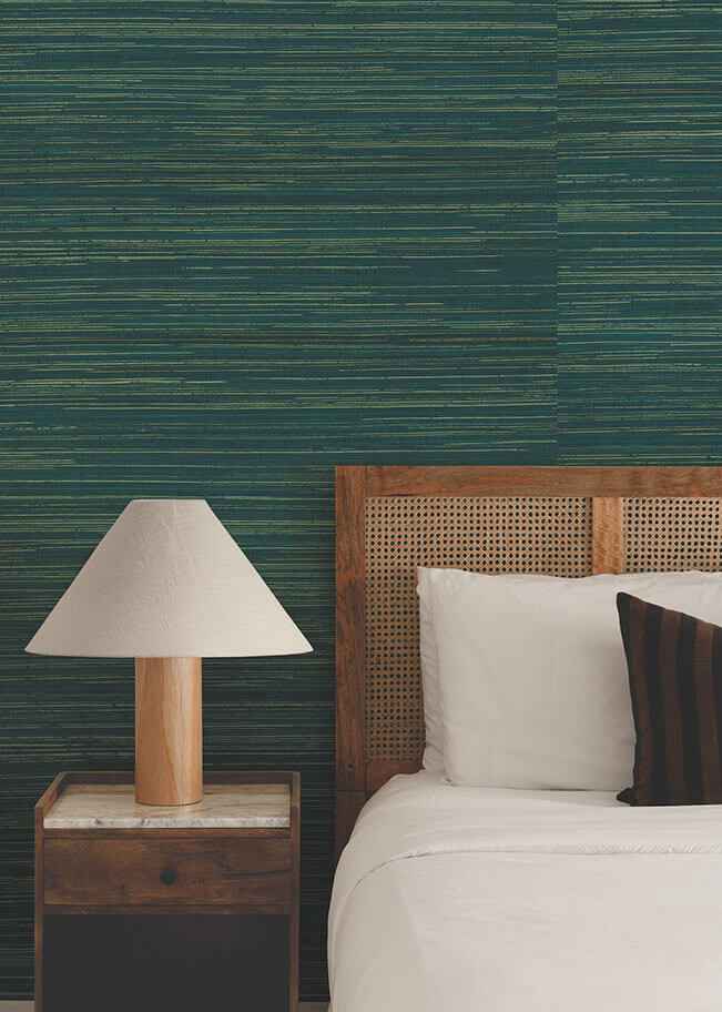 Multicolored Hemp Lakeside Wallpaper - York Wallcoverings - GRL88472 - York Wallcoverings Wallpaper