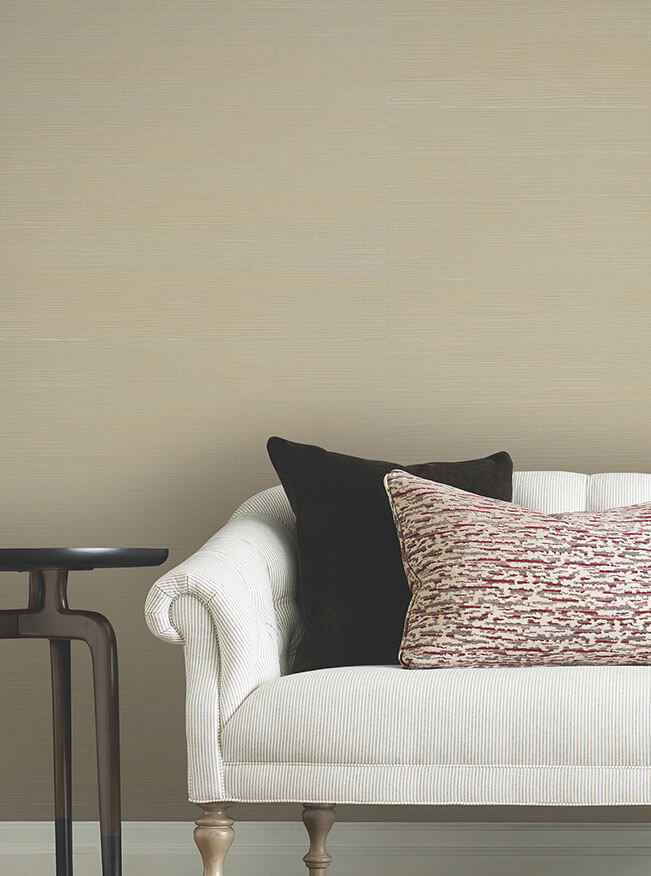 Maguey Sisal Almond Wallpaper - York Wallcoverings - GV0105NW - York Wallcoverings Wallpaper