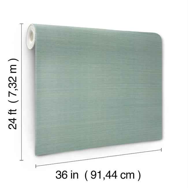 Maguey Sisal Spruce Wallpaper - York Wallcoverings - GV0152NW - York Wallcoverings Wallpaper