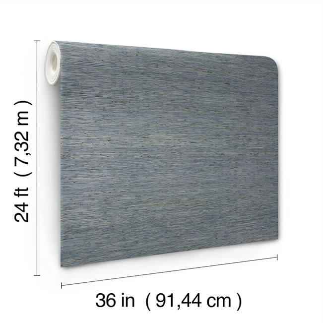 Oceanside Grass Grey Mist Wallpaper - York Wallcoverings - YGL7007 - York Wallcoverings Wallpaper