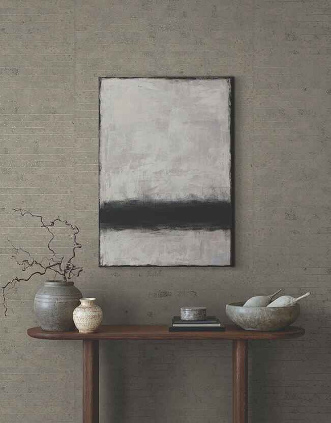 Handcrafted Paper Dark Taupe Wallpaper - York Wallcoverings - YGL7009 - York Wallcoverings Wallpaper