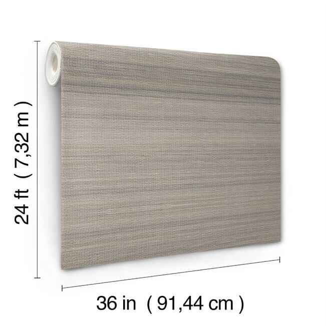 Horizon Abaca Driftwood Wallpaper - York Wallcoverings - YGL7010 - York Wallcoverings Wallpaper