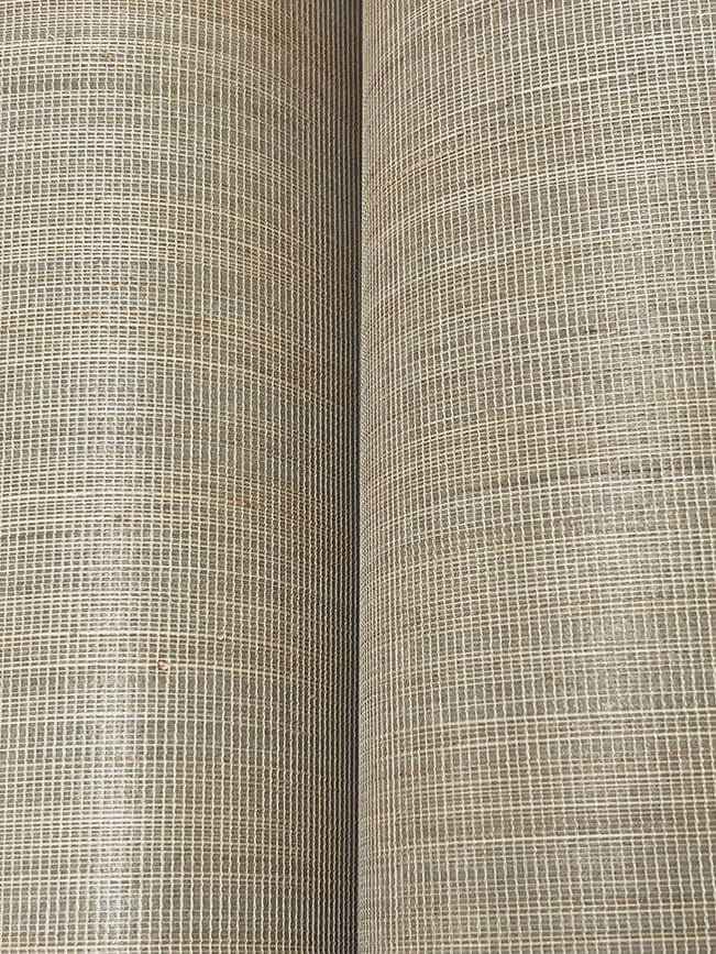 Tailored Abaca Shittake Wallpaper - York Wallcoverings - YGL7013 - York Wallcoverings Wallpaper