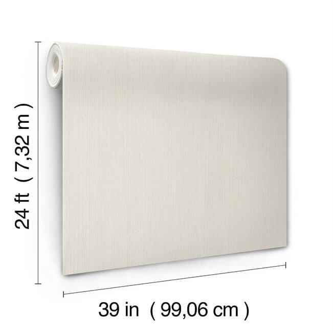 Cotton Yarn Soft White Wallpaper - York Wallcoverings - YGL7020 - York Wallcoverings Wallpaper