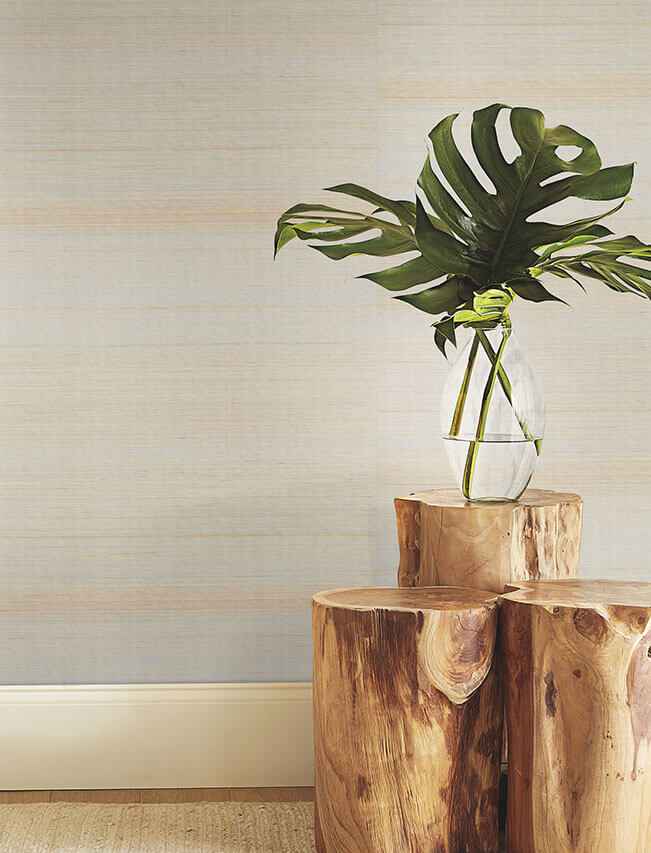 Tailored Abaca White Pearl Wallpaper - York Wallcoverings - YGL7021 - York Wallcoverings Wallpaper