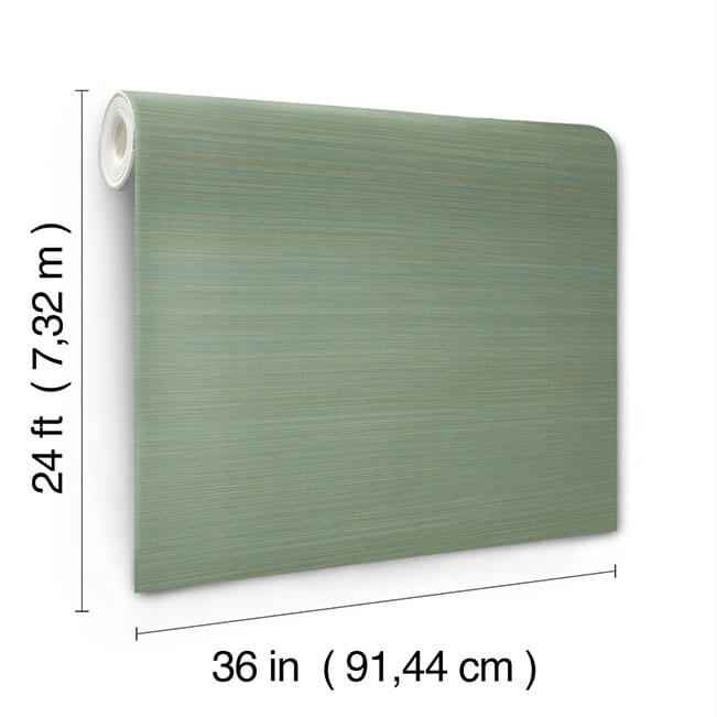 Tailored Abaca Seafoam Wallpaper - York Wallcoverings - YGL7032 - York Wallcoverings Wallpaper