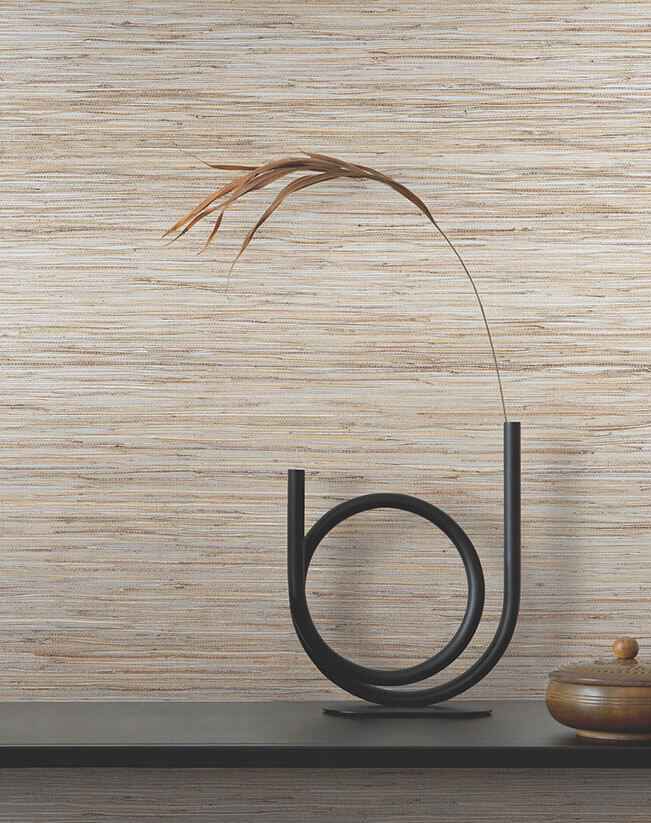 Misty Hemp Light Natural Wallpaper - York Wallcoverings - YGL7089 - York Wallcoverings Wallpaper