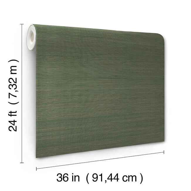 Smooth Abaca Forest Wallpaper - York Wallcoverings - YGL7092 - York Wallcoverings Wallpaper