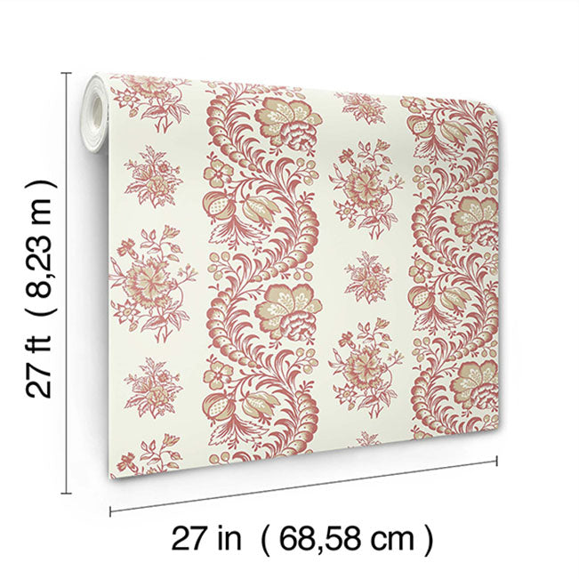 beaumont-ruby-floral-stripe-wallpaper-york-wallcoverings-vp1304