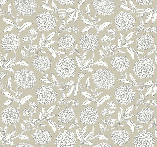chatsworth-garden-taupe-floral-trail-wallpaper-york-wallcoverings-vp1363