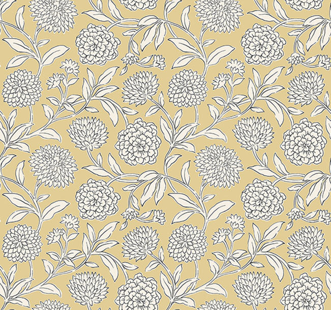 chatsworth-garden-butter-floral-trail-wallpaper-york-wallcoverings-vp1364