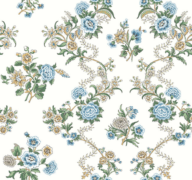 genevieve-sapphire-floral-trail-wallpaper-york-wallcoverings-vp1423