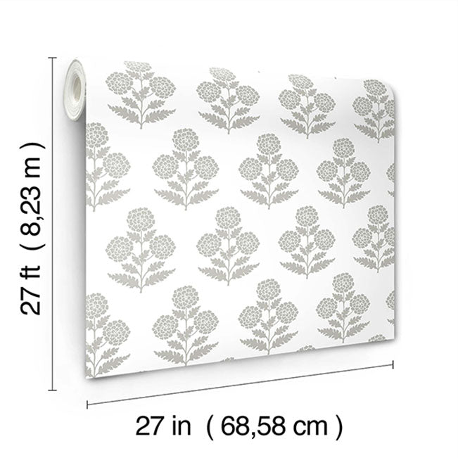 souci-grey-marigolds-wallpaper-york-wallcoverings-vp1435