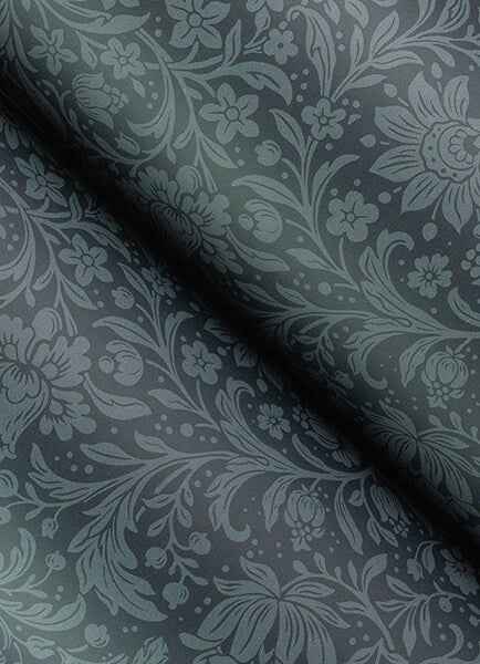 Hague Dark Blue Floral Trail Wallpaper - York Wallcoverings - 4173-27626 - York Wallcoverings Wallpaper