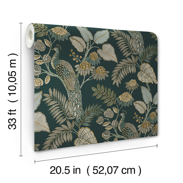 geneva-sea-green-peacock-paradise-wallpaper-york-wallcoverings-4173-27645