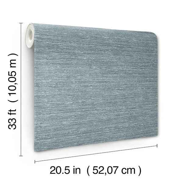 Roderick Blue Textured Wallpaper - York Wallcoverings - 4173-27648 - York Wallcoverings Wallpaper