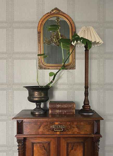 Moorland Ivory Wood Panel Wallpaper - York Wallcoverings - 4173-27658 - York Wallcoverings Wallpaper