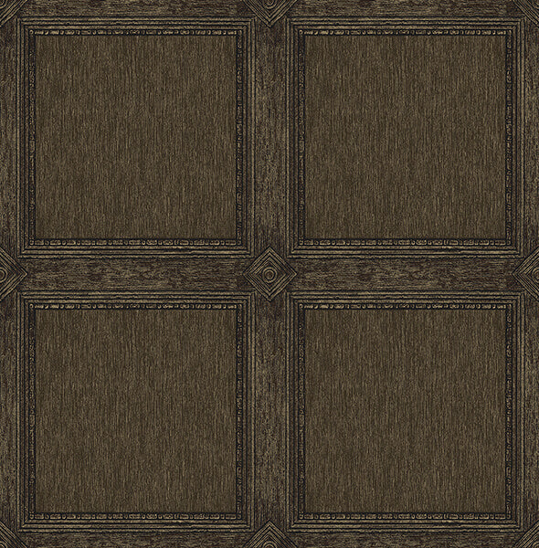 moorland-dark-brown-wood-panel-wallpaper-york-wallcoverings-4173-27659 - York Wallcoverings Wallpaper