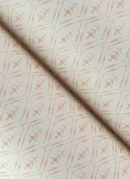 Tillie Blush Diamond Floral Wallpaper - York Wallcoverings - 4173-27670 - York Wallcoverings Wallpaper