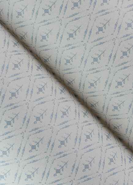 Tillie Blue Diamond Floral Wallpaper - York Wallcoverings - 4173-27671 - York Wallcoverings Wallpaper