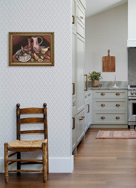 tillie-grey-diamond-floral-wallpaper-york-wallcoverings-4173-27672 - York Wallcoverings Wallpaper